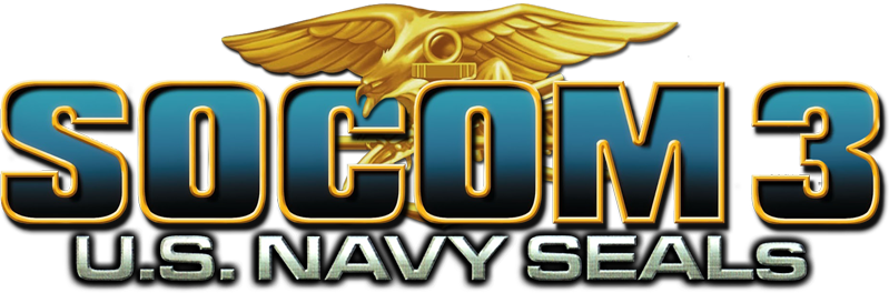 SOCOM 3 US Navy Seals title screen for Playstation 2